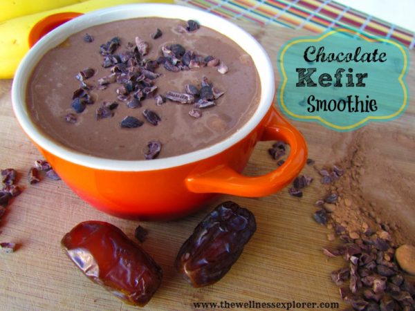 Decadent Chocolate Kefir Smoothie The