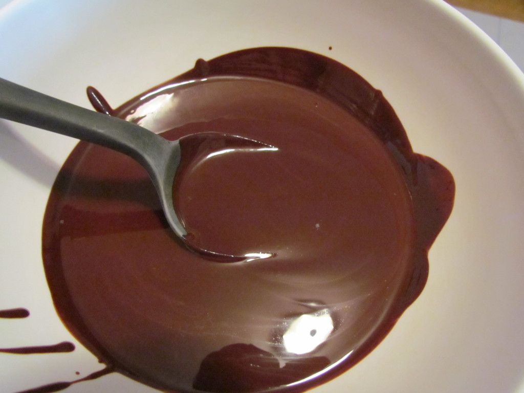 melted chocolate