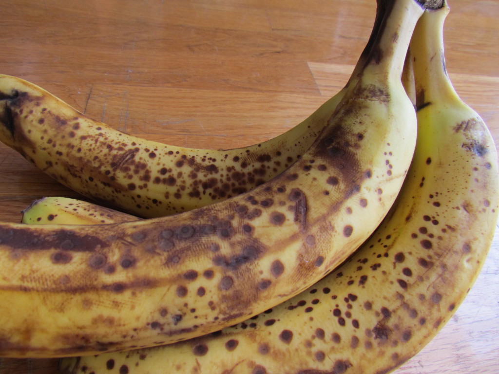 spotted bananas