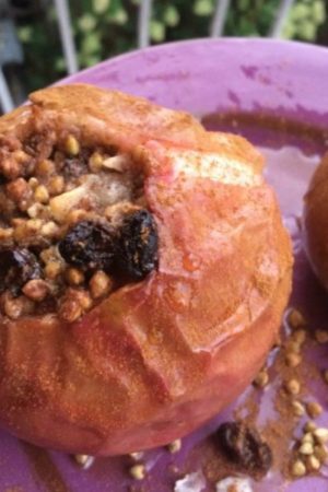 stuffed baked apple