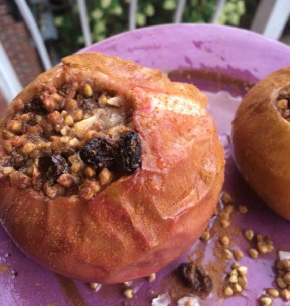 stuffed baked apple