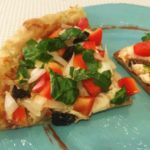 Vegan potato crust pizza (fat free, grain free + mostly raw)